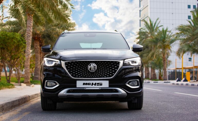 MG HS The Sportiest SUV in Qatar with Elegant Sporty Design, Classy Interior, and Powerful Engine