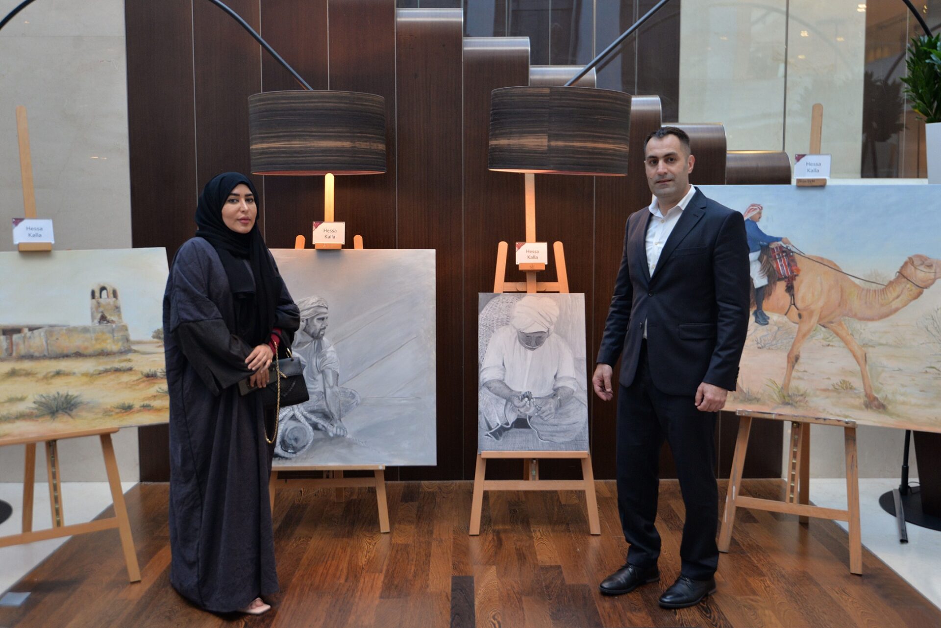 Hyatt Regency Oryx Doha hosts exhibition for Qatari Artists