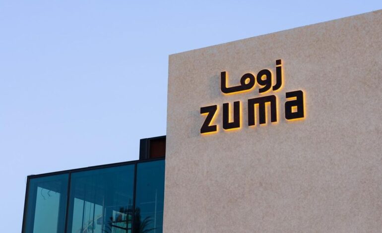 RING IN THE NEW YEAR AT THE NEWLY OPENED ZUMA DOHA