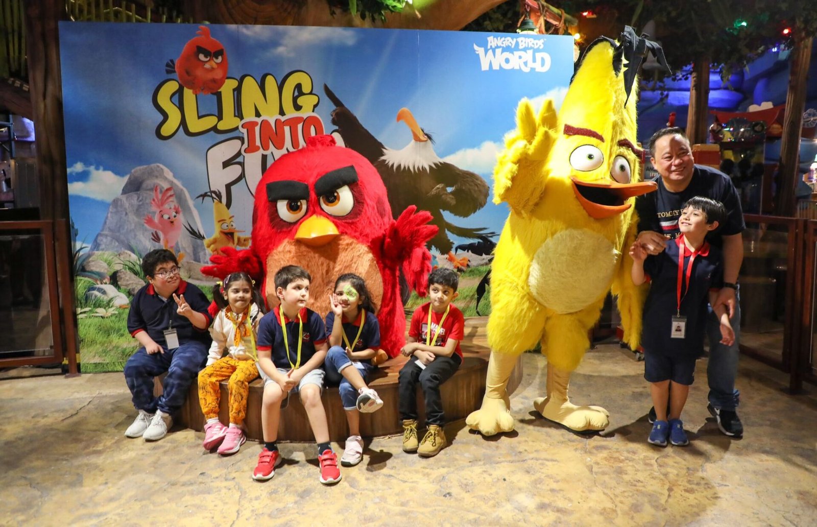 ANGRY BIRDS WORLD opens its doors specially for Step by Step Qatar ...
