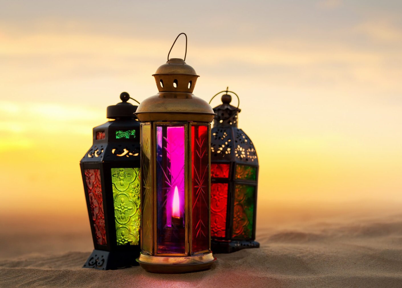 Ramadan Lantern on desert Sand dunes LLQ Lifestyle