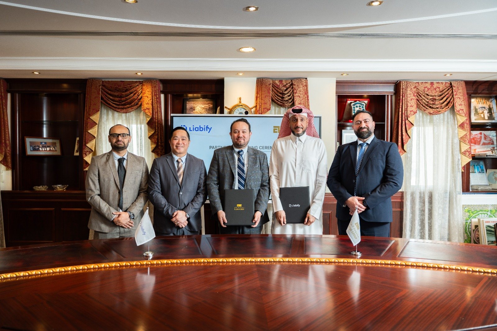 Almana Group sign partnership with Liabify to invest in and co-develop payroll-linked Earned Wage Access solutions across the GCC
