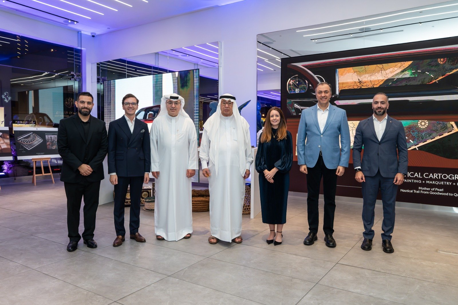 ROLLS-ROYCE MOTOR CARS DOHA CELEBRATES BESPOK CRAFTSMANSHIP THROUGH PEARL-INSPIRED SHOWCASE